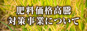肥料価格高騰対策事業について
